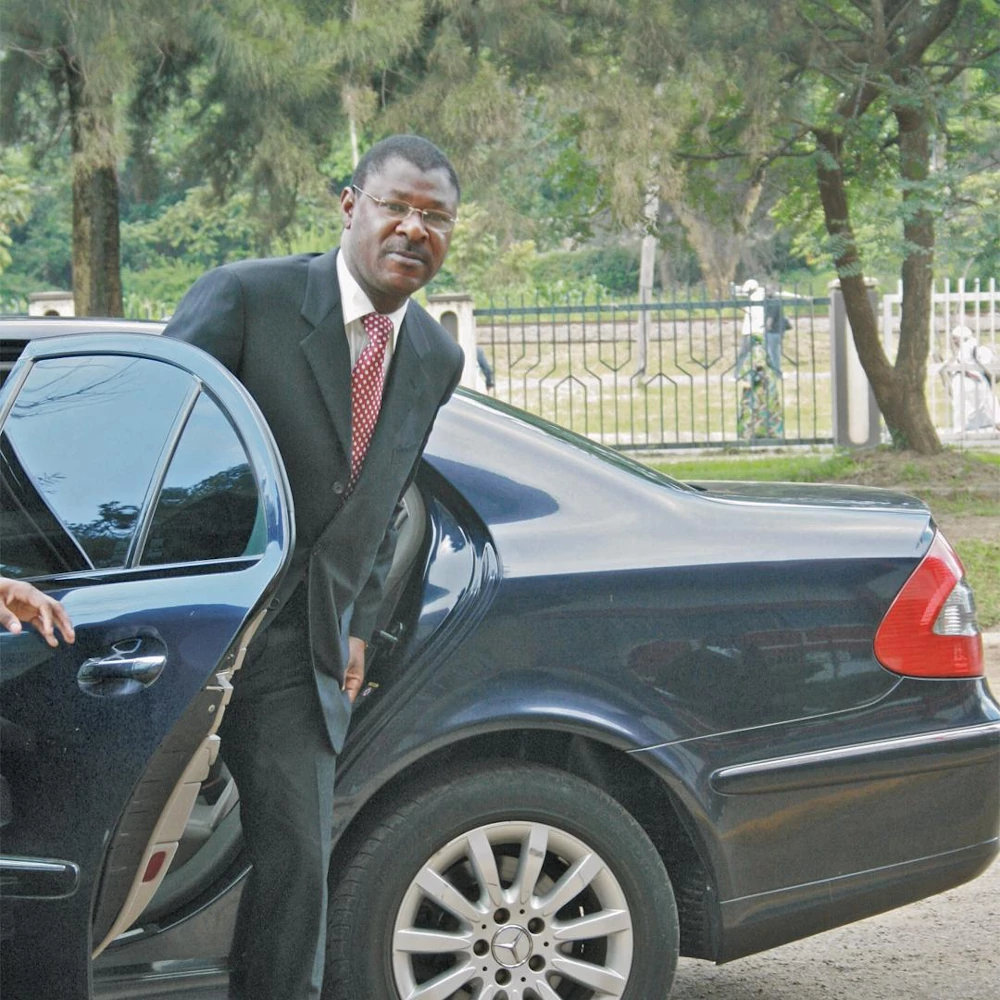 Wetangula Arrives